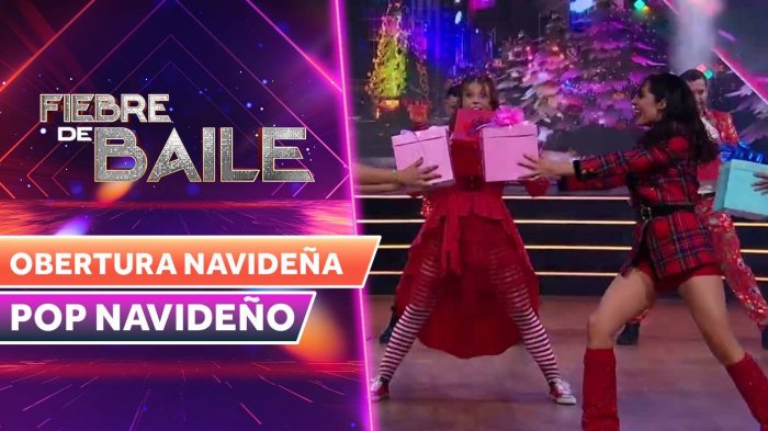 ¡Obertura navideña! Bailarines de Fiebre de Baile anticiparon la esperada noche de amor y familia