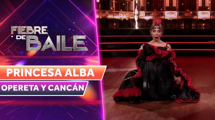 ¡Con un clásico del Cabaret! Princesa Alba deslumbró a todos con su animado y coqueto baile