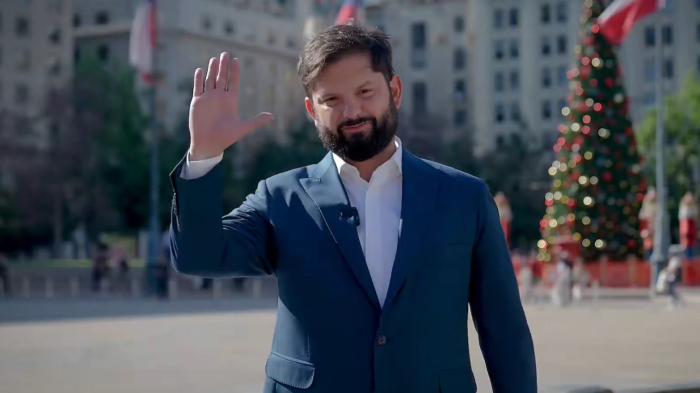 Pdte. Boric envió su último mensaje navideño: “Ha sido un orgullo compartir con ustedes”