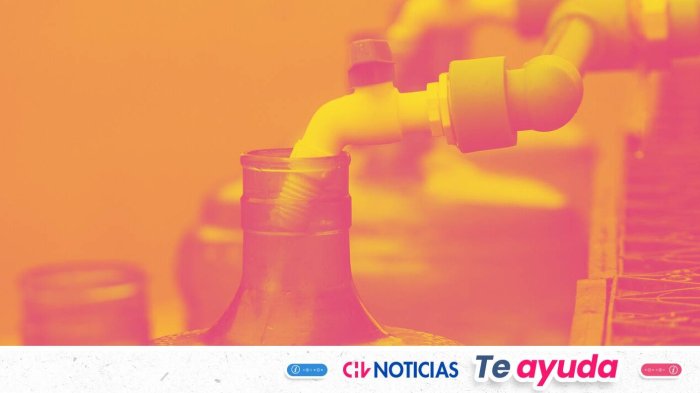 Masivos cortes tienen sin agua a estos sectores de Santiago: Revisa horario de reposición