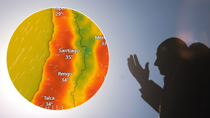 Hasta 36° de calor: Emiten alerta por altas temperaturas en la zona central del país
