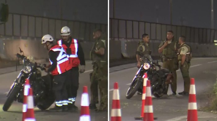 Motociclista murió tras perder el control de su vehículo en la Autopista Central