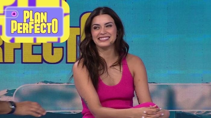 Cony Capelli confesó que se besó con un famoso e impactó a panel de Plan Perfecto: “Fue algo del…”