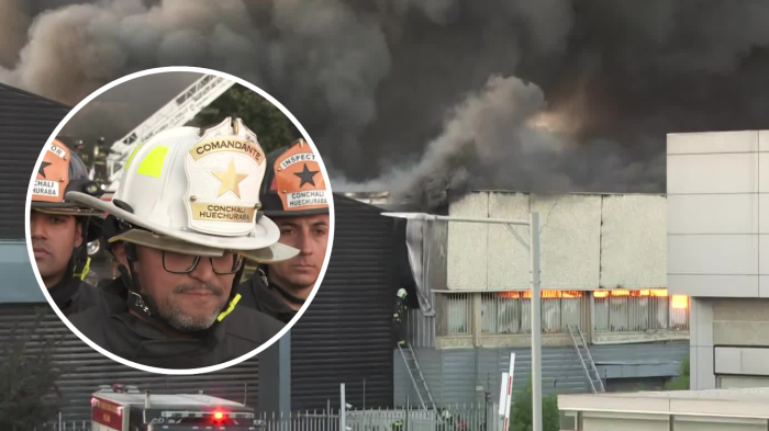 Incendio en bodegas de Huechuraba: Bomberos confirma