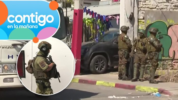 Tenso operativo policial en La Legua: Investigación estaría vinculada a caso fosa en San Vicente de Tagua Tagua