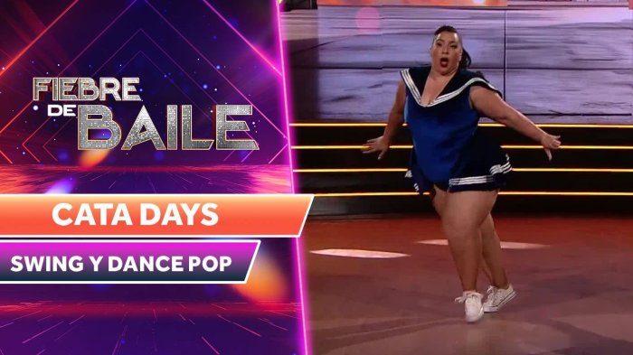 Con referencia a Christina Aguilera: Cata Days mostró su impactante dinamismo en el repechaje