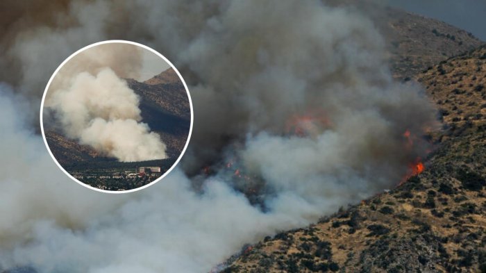 Alerta Amarilla por incendio en San Carlos de Apoquindo: Sigue el combate pero descartan evacuación
