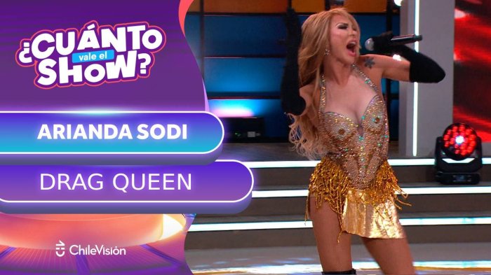 ¡A lo Gloria Trevi! Drag Queen hizo bailar a todos con su apasionado lip sync en ¿Cuánto vale el show?
