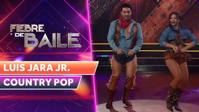 ¡Llegó un nuevo Mellow! Luis Jara Jr. zapateó de lo lindo con un clásico del country