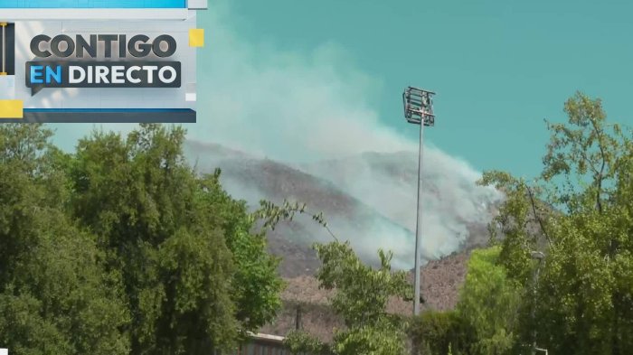 Focos de incendio forestal en San Carlos de Apoquindo siguen activos: Siniestro ha consumido 800 hectáreas