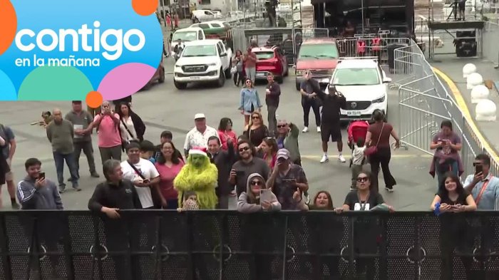 ¡Con el Grinch enojado incluido! Así se prepara Valparaíso para la fiesta de Año Nuevo que transmitirá CHV