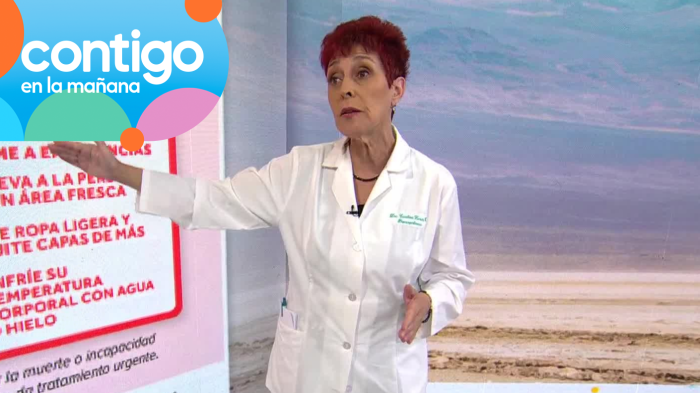 Alimentación fresca y cuidar el agua: Estos son los tips de una experta para cuidarse de la ola de calor