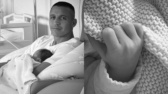 Hasta viendo dibujos animados: Los inéditos registros que mostró Alexis Sánchez de su hija