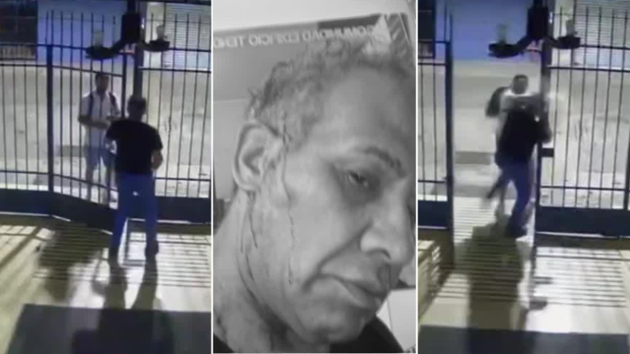 Impacto por ataque con botella a conserje de edificio: Video muestra violenta agresión en Santiago