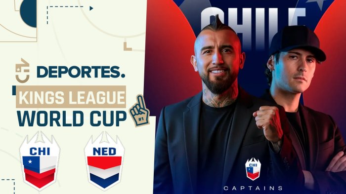 Chile vs Países Bajos: Dónde ver EN VIVO y ONLINE partido por Mundial de la Kings League