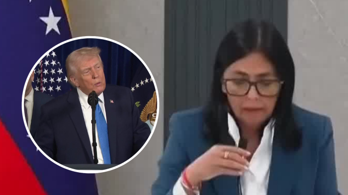 “Estamos listos para defender Venezuela”: Delcy Rodríguez respalda a Maduro y hace llamado a la unión