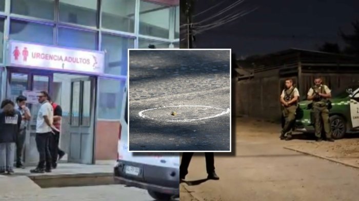 Ataque a disparos deja a víctima en riesgo vital en San Bernardo: Autor huyó en bicicleta