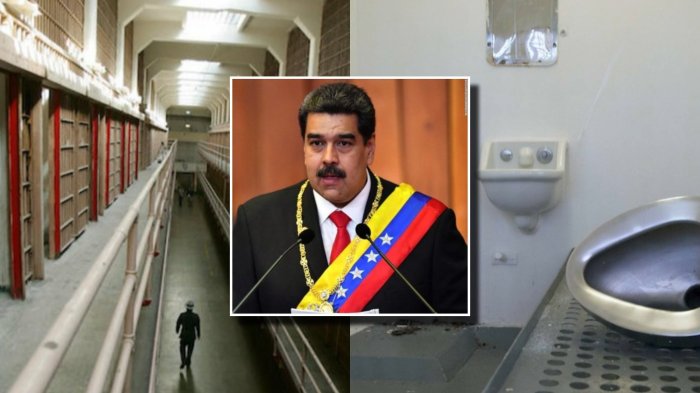 23 horas en una celda y con presos de alto perfil: Así es la cárcel donde está Nicolás Maduro