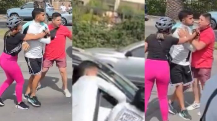 Captan a Daniel González en fuerte pelea en Viña del Mar: Altercado fue grabado por cantante urbano