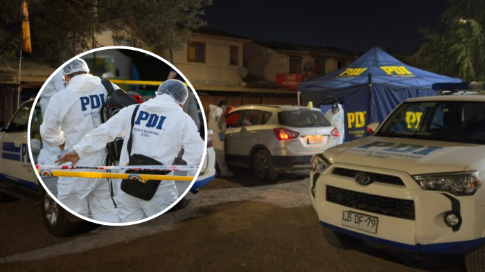 Murieron en el lugar: Dos jóvenes fueron asesinados a tiros al interior de un vehículo en Talca