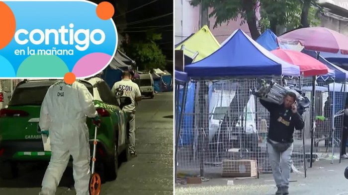 Riña entre cuidadores de toldos azules terminó con balacera en Barrio Meiggs: Cuatro sujetos fueron heridos