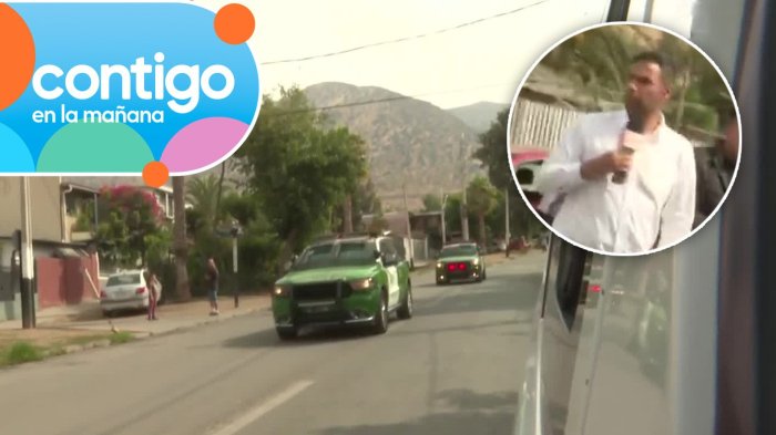 “Están lanzando…”: Equipo de Contigo en la Mañana fue agredido EN VIVO durante operativo en Huechuraba