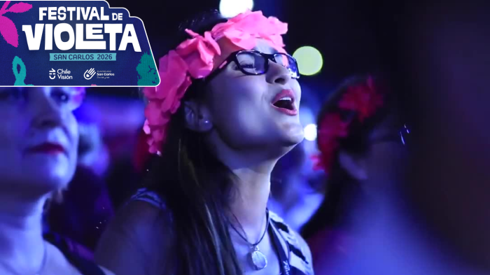 ¿Cuándo y a qué hora es el Festival de Violeta de San Carlos 2026 que transmite Chilevisión?