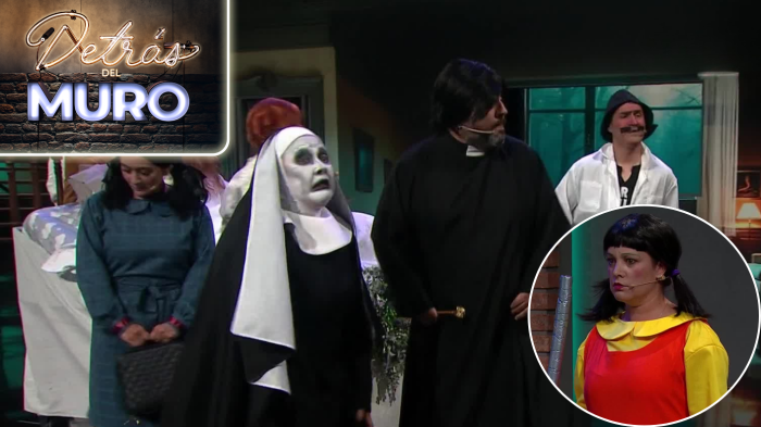 Muévete, ¡luz verde! Ruperto jugó con los personajes de terror en funeral de la niña del exorcista