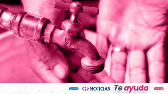 Corte de agua afecta a comunas de la Región Metropolitana: revisa zonas y horarios de reposición
