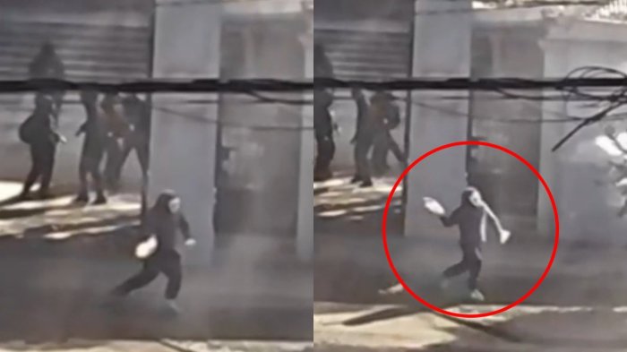 Detienen a adolescente de 16 años acusado de rociar bencina a profesor del INBA