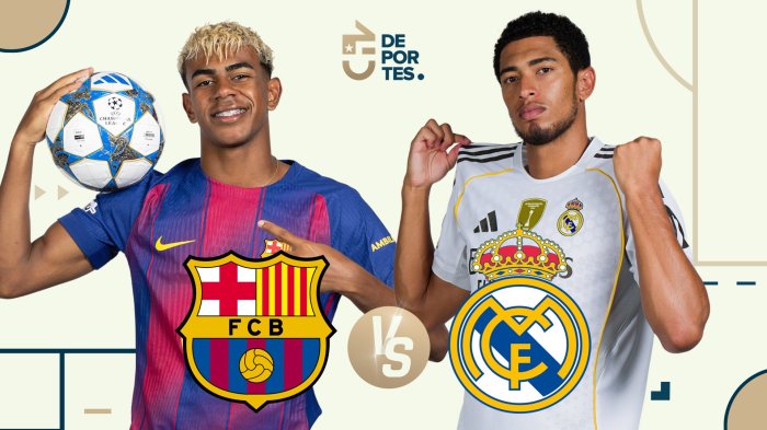 Barcelona vs Real Madrid: A qué hora juegan HOY partido por Supercopa de España