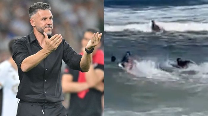 El angustiante momento que vivieron Martín Demichelis y sus hijos: Debieron ser rescatados del mar