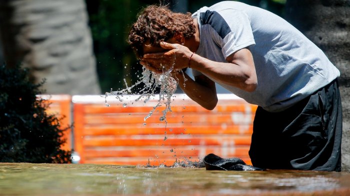 Hasta 35°: Anuncian temperaturas extremas para este fin de semana en Santiago