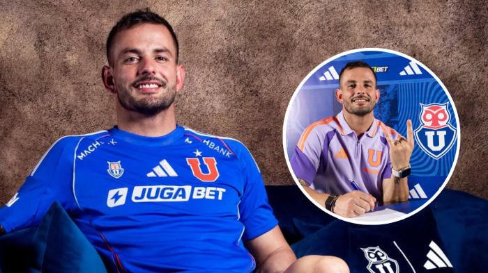 ¡Vuelve de azul! Universidad de Chile oficializó la llegada de Octavio Rivero al club