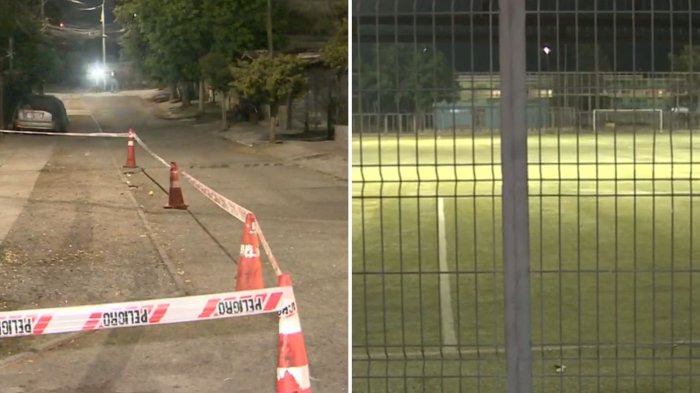 Hombre murió asesinado en riña tras partido de fútbol amateur en estadio municipal de Cerrillos