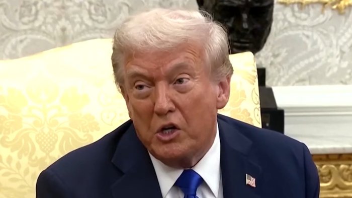 Trump se autoproclama “presidente interino de Venezuela” en captura editada de Wikipedia