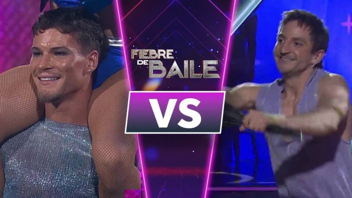 Duelo de elementos | Raimundo Cerda vs. Francisco Reyes Cristi bailaron enérgicamente con PARAGUAS