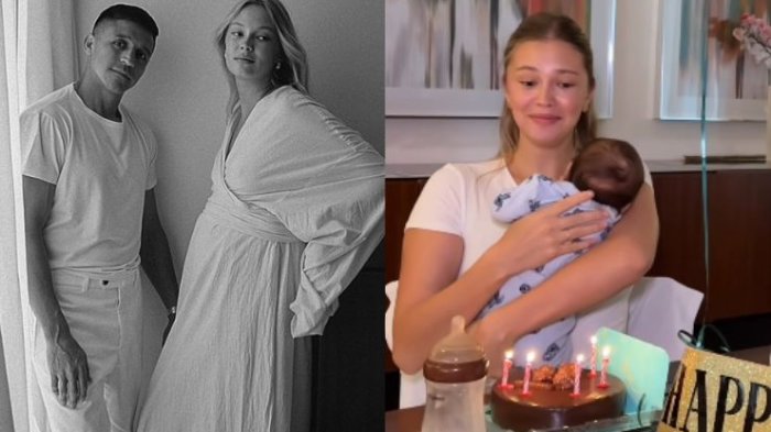 Con tierno gesto: El regalo de Alexis Sánchez a Alexandra Litvinova por su cumpleaños