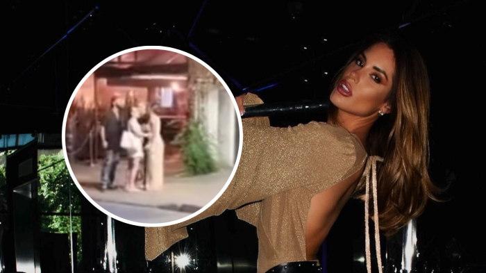 “Intenta bajar el tono”: Captan supuesta discusión a gritos de Gala Caldirola en plena calle