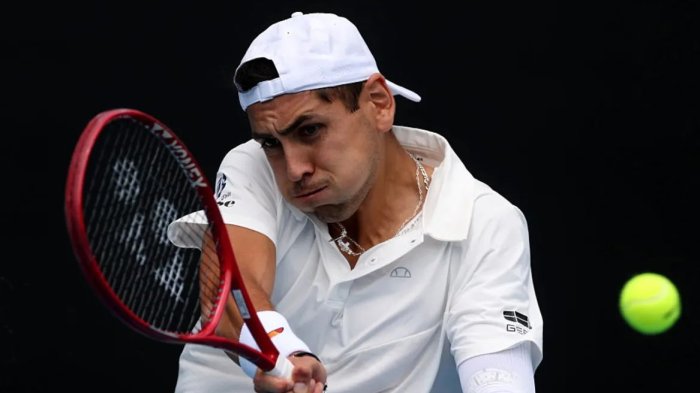 Chance desaprovechada: Alejandro Tabilo no aguantó la ventaja y dijo adiós al ATP 250 de Auckland