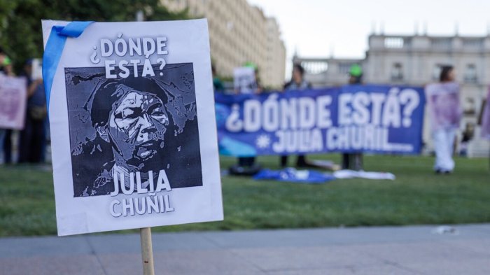 Justicia amplía detención de hijos y exyerno de Julia Chuñil: Formalización tiene nueva fecha