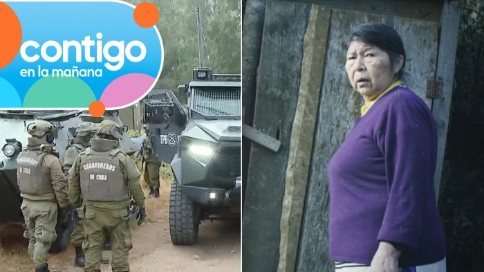 Tensión en Máfil: Equipo de Contigo en la Mañana denunció amenazas en medio de búsqueda de Julia Chuñil