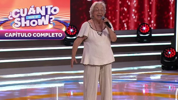 Mujer de 80 años se robó las miradas | ¿Cuánto Vale el Show? | Capítulo 56