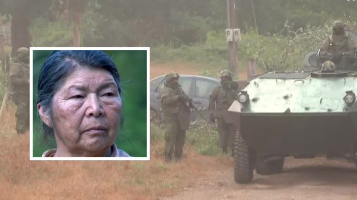 Buscan a Julia Chuñil en patio de su casa: Quiebre de supuesto pacto de silencio entregó dato clave