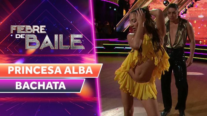 “Se llama OBSESIÓN”: Princesa Alba deslumbró EN VIVO con una impactante bachata llena de pasión