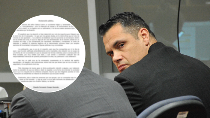 “Pido disculpas de buena gana”: Claudio Crespo responde tras polémico meme de Gustavo Gatica