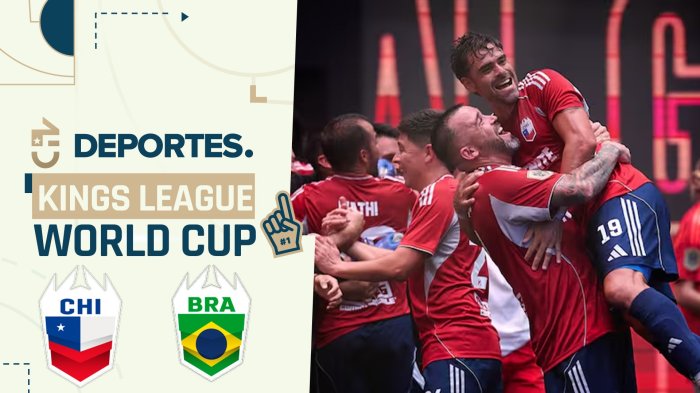 Chile vs Brasil: Dónde ver EN VIVO y ONLINE gran final del Mundial de la Kings League