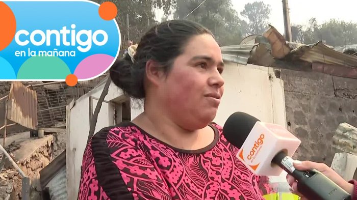 “Es operado del corazón”: Damnificada por incendio en Lirquén necesita medicamentos para su hijo