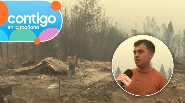 “Era una bomba de tiempo”: La acusación de vecino de Lo Tato tras destrucción por incendio forestal