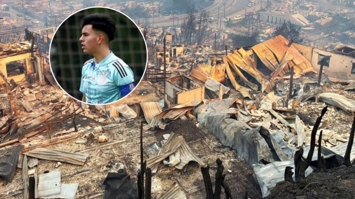 “Se quemó mi casita”: El estremecedor mensaje de juvenil de la U que perdió su hogar en incendio